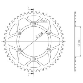 CORONA IN ACCIAIO P520 - Z42 (DIS.12323)