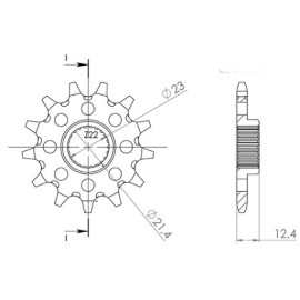 PIGNONE P520 - Z14 (DIS.00510)