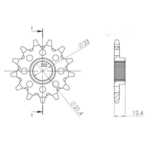 PIGNONE P520 - Z14 (DIS.00510)