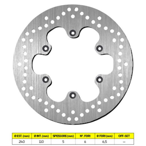 DISCO FRENO SBS 5089