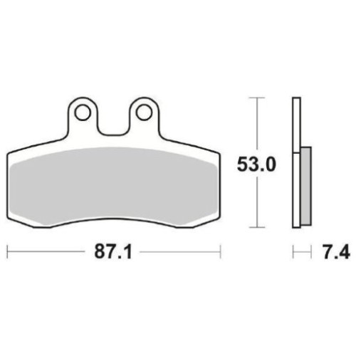 SET PASTIGLIE FRENO SBS 681HF