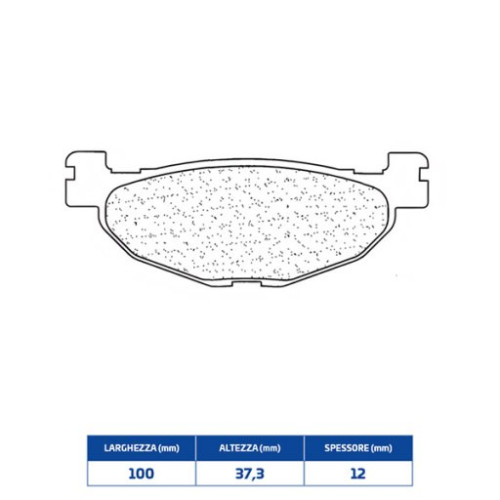 SET PASTIGLIE FRENO CL BRAKES 3075MSC