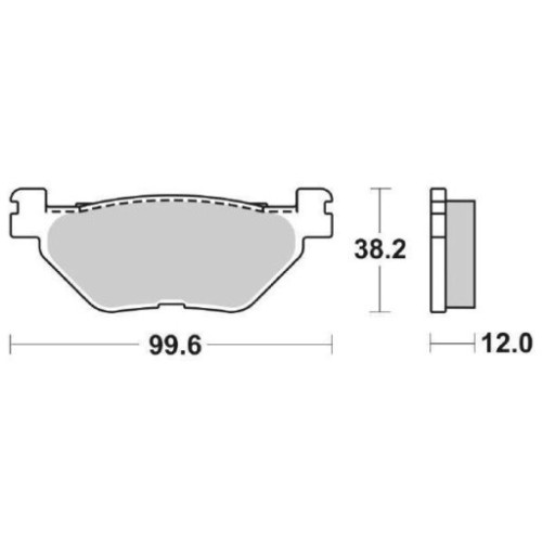 SET PASTIGLIE FRENO SBS 169MS