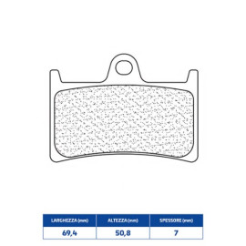 SET PASTIGLIE FRENO CL BRAKES 3091MSC