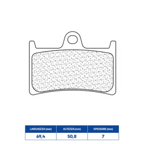 SET PASTIGLIE FRENO CL BRAKES 3091MSC