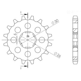 PIGNONE P530 - Z17 (DIS.21600)