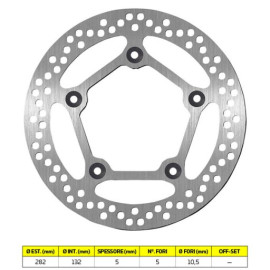 DISCO FRENO SBS 5242