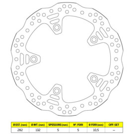DISCO FRENO SBS 6242