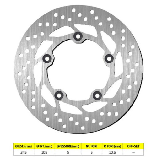 DISCO FRENO SBS 5285