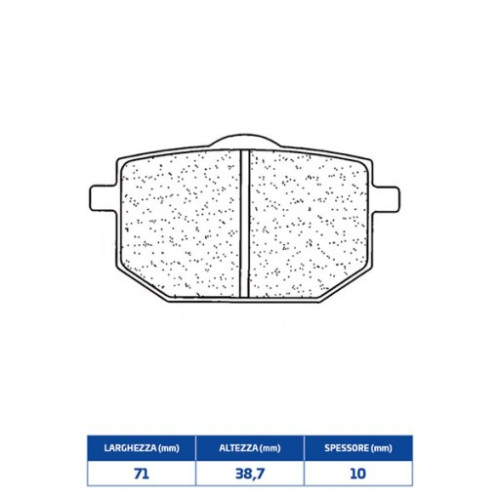SET PASTIGLIE FRENO CL BRAKES 2393S4