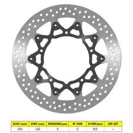 DISCO FRENO SBS 5107