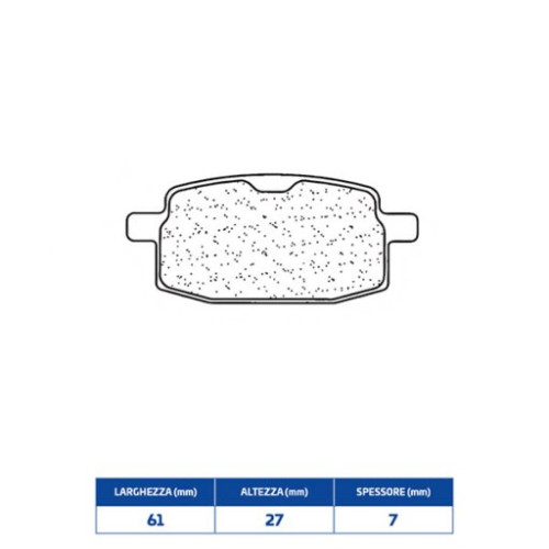 SET PASTIGLIE FRENO CL BRAKES 3029MSC