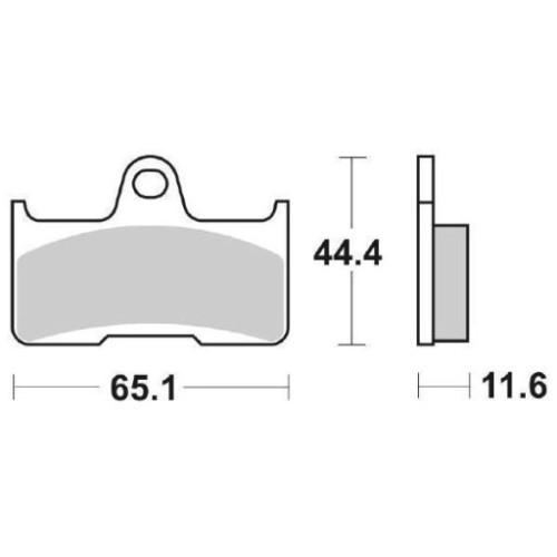 SET PASTIGLIE FRENO SBS 799RSI