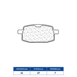SET PASTIGLIE FRENO CL BRAKES 3029SC