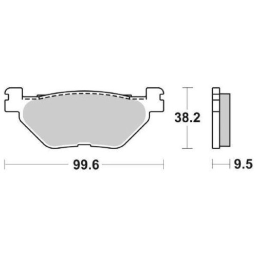 SET PASTIGLIE FRENO SBS 769HF