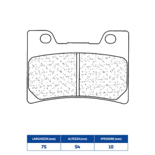 SET PASTIGLIE FRENO CL BRAKES 2309XBK5