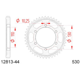 CORONA AFAM IN ACCIAIO P530 - Z44 (DIS.12813)