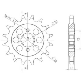 PIGNONE P630 - Z16 (DIS.21800)