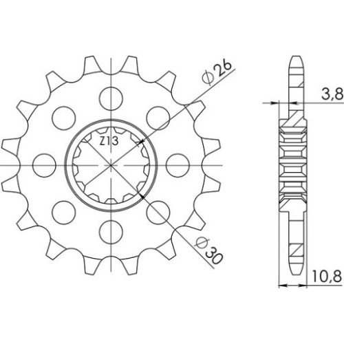 PIGNONE P520 - Z15 (DIS.21804)