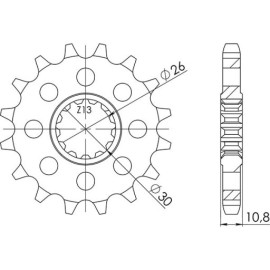 PIGNONE P530 - Z18 (DIS.21801)
