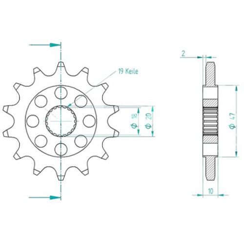 PIGNONE P520 - Z14 (DIS.00057)