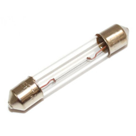 HERT LAMPADA SILURO 12V-5W (6x36) (C10)