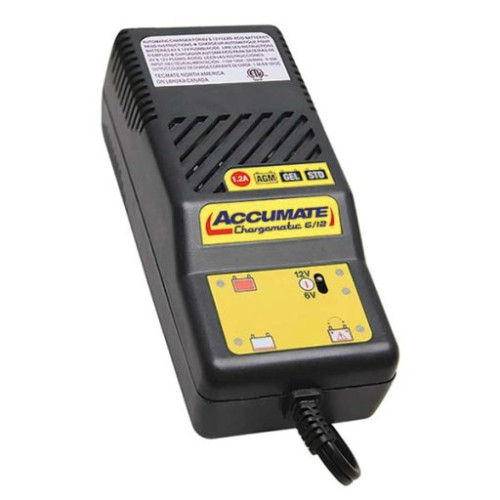 TECMATE CARICABATTERIA ACCUMATE 6V/12V 1.2A