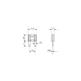 FUSIBILE MINI LAMA 5A (PEZZI 100)