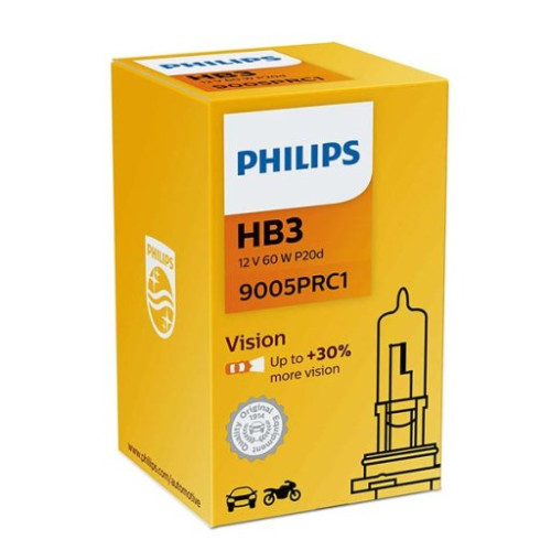 PHILIPS LAMPADA PHILIPS HB3 - 12V 60W P20d -