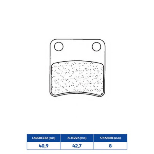 SET PASTIGLIE FRENO CL BRAKES 3038SC