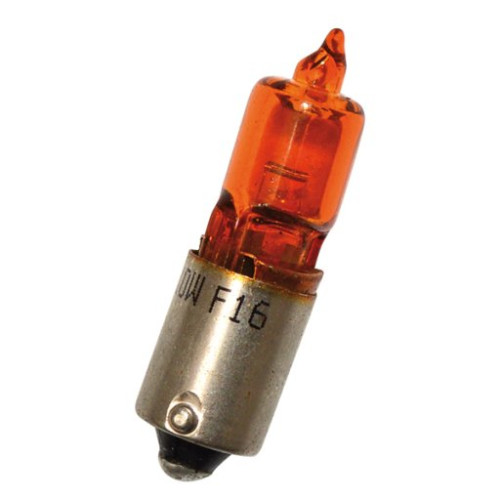 HERT LAMPADA 12V-10W BAY9S ALOGENA ARANCIO (C10)