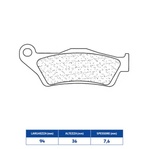 SET PASTIGLIE FRENO CL BRAKES 3028MSC