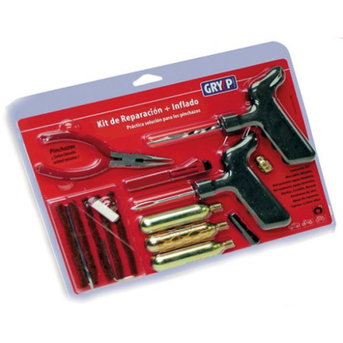 GRYYP KIT DI RIPARAZIONE FORATURA SENZA BORSA