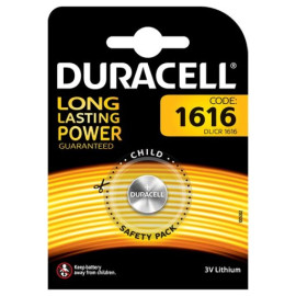 DURACELL BLISTER 1 PILA CR 1616 DURACELL LITIO (SCATOLA 10 BLISTER)
