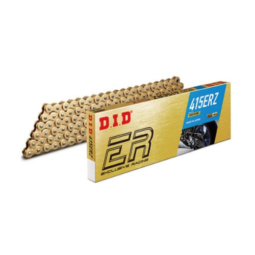 DID CATENA DID 415ERZ (Gold & Gold) - Lunghezza: 116 maglie con giunto a clip (RJ)