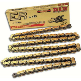 DID CATENA DID 520MX (Gold & Black) - Lunghezza: 130 maglie con giunto a clip (RJ)
