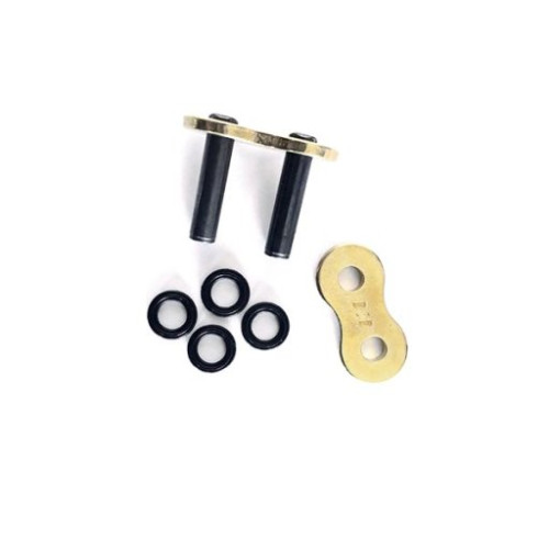 DID MAGLIA DI GIUNZIONE A RIVETTO (ZJ) DID 520ATV (Gold & Black)