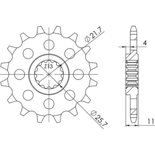 PIGNONE P520 - Z14 (DIS.21603)