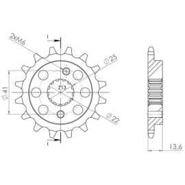 PIGNONE P520 - Z14 (DIS.24509)