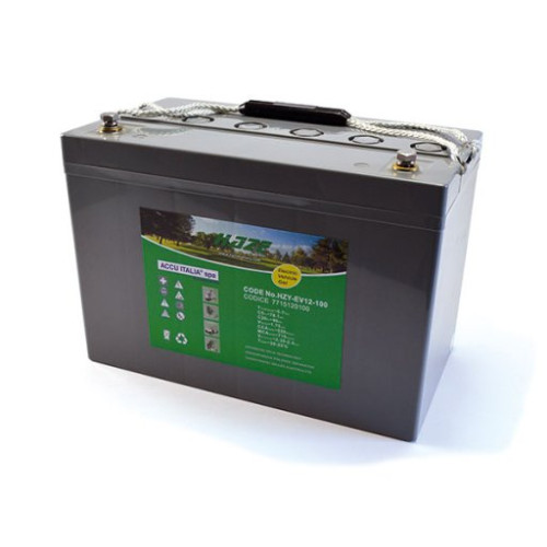 BATTERIA AL PB GEL VRLA DEEP CYCLE HAZE HZY-EV12-100 12V 105AH C20 (FM8)