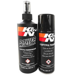 K&N KIT DI PULIZIA DETERGENTE+OLIO AEROSOL K&N S99-5003EU