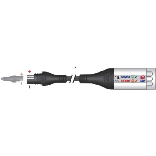 TECMATE LUCE CONTROLLO RICARICA CONNETTORE SAE