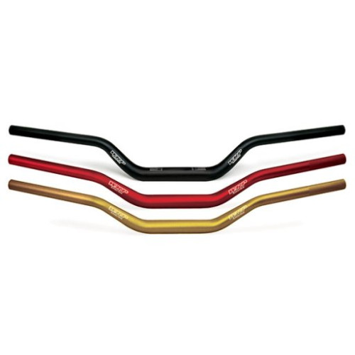 WRP MANUBRIO WRP FAT-STREET AMERICA PIEGA BASSA COLOR ROSSO
