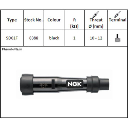NGK ATTACCO CANDELA NGK SD01F