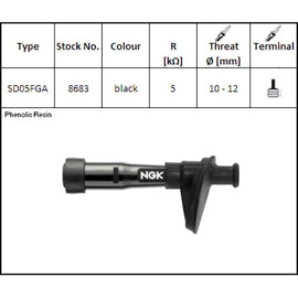 NGK ATTACCO CANDELA NGK SD05FGA