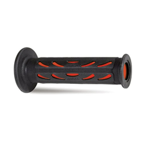 PROGRIP MANOPOLE STRADA FORATE PROGRIP 724 DUAL DENSITY (COLORE:ROSSO)