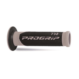 PROGRIP MANOPOLE STRADA FORATE PROGRIP 732 DUAL DENSITY (COLORE:GRIGIO)
