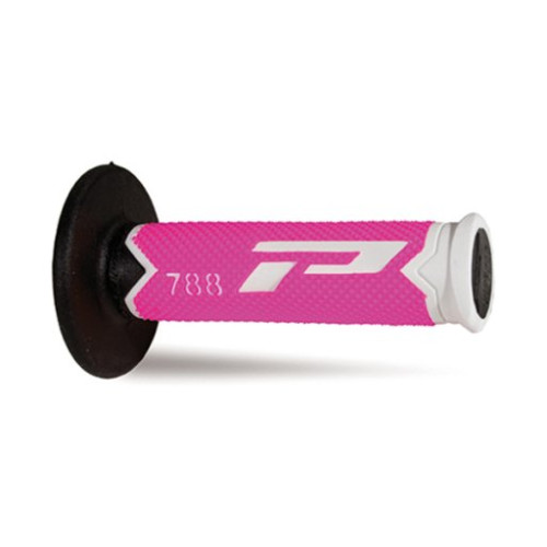 PROGRIP MANOPOLE CROSS PROGRIP 788 TRIPLE DENSITY (COLORE: BIANCO/FUCSIA/NERO)