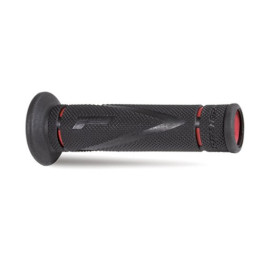 PROGRIP MANOPOLE RACING FORATE PROGRIP 838 DUAL DENSITY (COLORE:ROSSO)