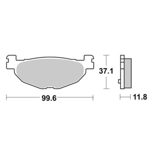 SBS SET PASTIGLIE FRENO SBS 185HM